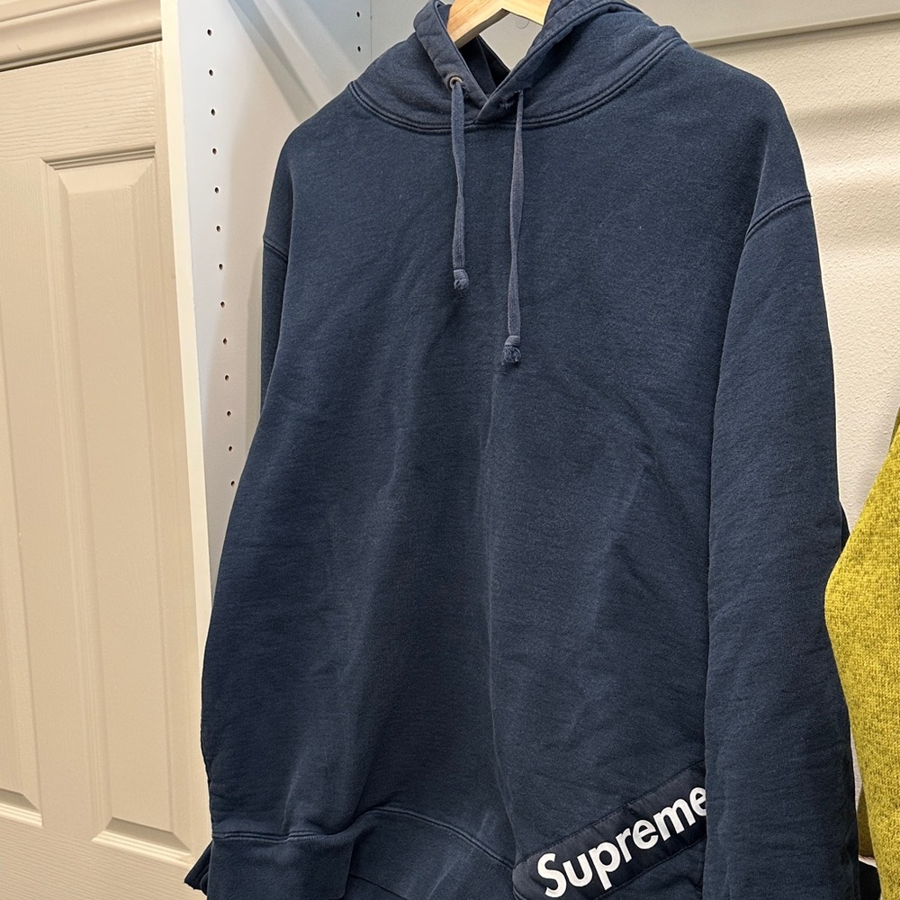 Supreme Dark Blue Pullover